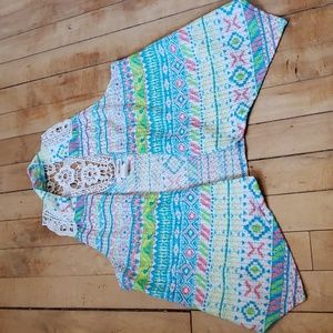 Girl's Stylish Vest/Cover up